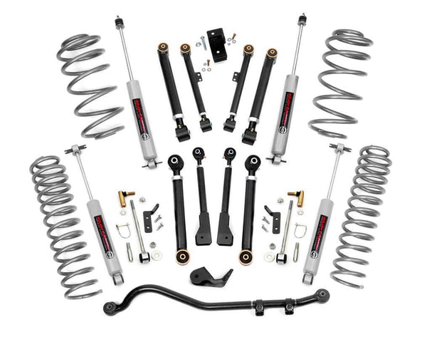 Rough Country - 2.5 Inch Lift Kit - X-Series - Jeep Wrangler TJ (97-06)/Wrangler Unlimited (04-06)