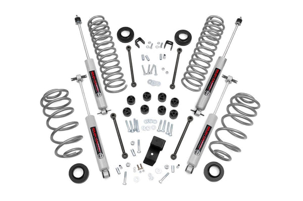 Rough Country - 3.25 Inch Lift Kit - 4 Cyl - Jeep Wrangler TJ 4WD (1997-2002)
