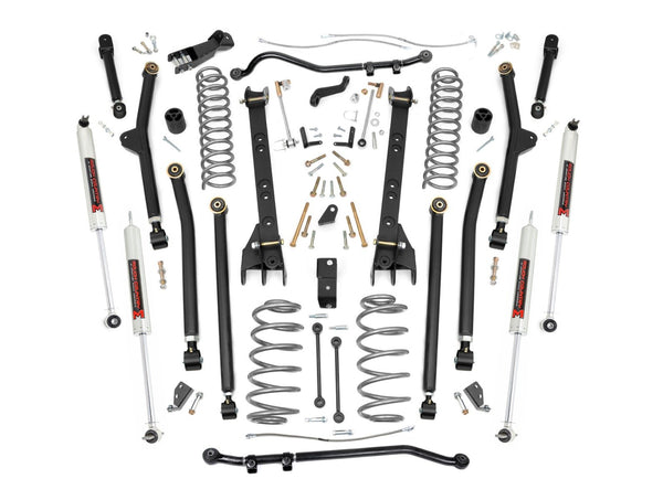 Rough Country - 6 Inch Lift Kit - Long Arm - M1 - Jeep Wrangler TJ 4WD (1997-2006)