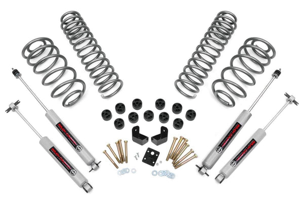 Rough Country - 3.75 Inch Lift Kit - Combo - 4 Cyl - N3 - Jeep Wrangler TJ (97-06)/Wrangler Unlimited (04-06)