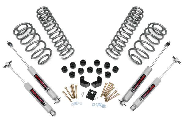 Rough Country - 3.75 Inch Lift Kit - Combo - 6 Cyl - N3 - Jeep Wrangler TJ (97-06)/Wrangler Unlimited (04-06)