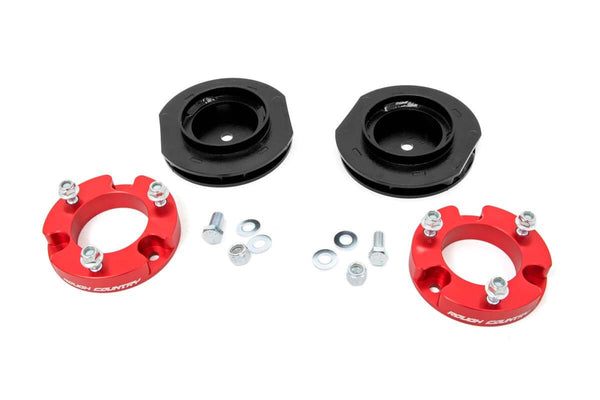 Rough Country - 2 Inch Lift Kit - Red Spacers - Toyota 4Runner 4WD (2003-2009)