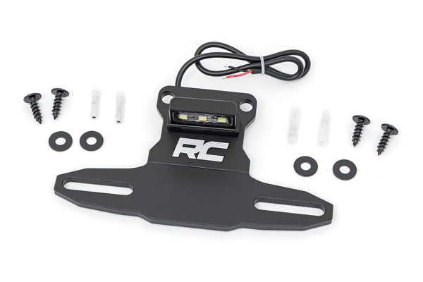 Rough Country - Universal License Plate Bracket - LED Lighted