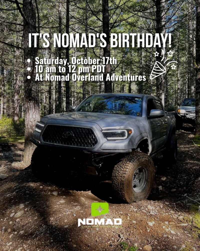 Celebrate with Us: It’s Nomad’s Birthday Anniversary!