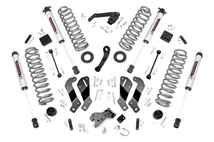Rough Country - 3.5 Inch Lift Kit - V2 - Jeep Wrangler JK 4WD (2007-2018)