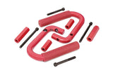 Rough Country - Grab Handles - Steel - Front - Red - Jeep Wrangler JK/Wrangler Unlimited (07-18)
