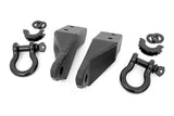 Rough Country - Tow Hook Brackets - D-Ring - Bull Bar Sup - Toyota Tundra 2WD/4WD (2007-2021)