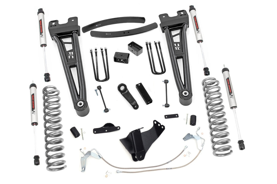 Rough Country - 6 Inch Lift Kit - Gas - Radius Arm - V2 - Ford F-250/F-350 Super Duty (08-10)