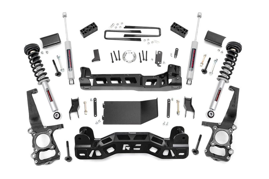 Rough Country - 4 Inch Lift Kit - N3 Struts - Ford F-150 4WD (2009-2010)