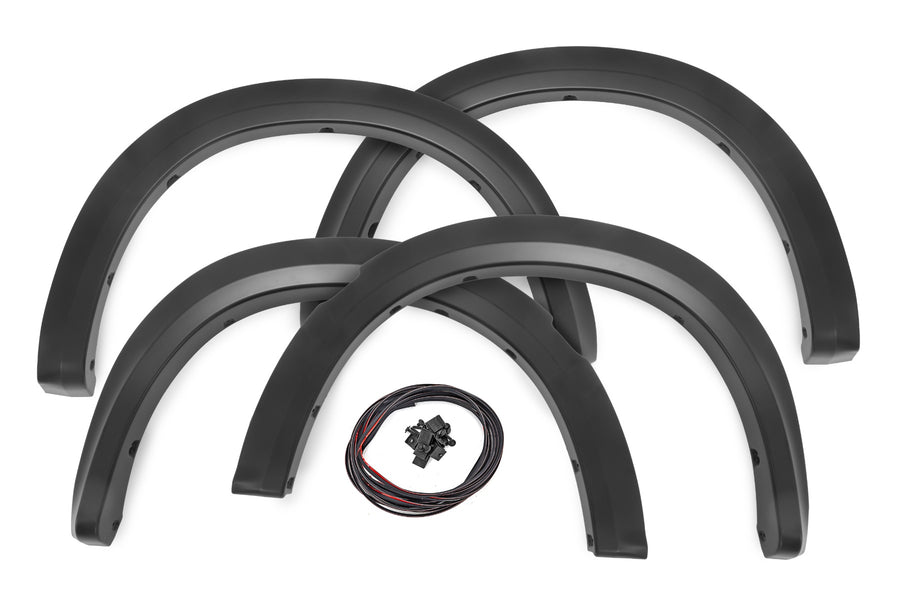 Rough Country - Fender Flares - Sport - Plastic Bumper - Ram 1500 2WD/4WD (2010-2018 & Classic)