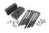 Rough Country - 1.5 Inch Block And U-Bolt Kit - Chevy/GMC 2500HD (11-19)