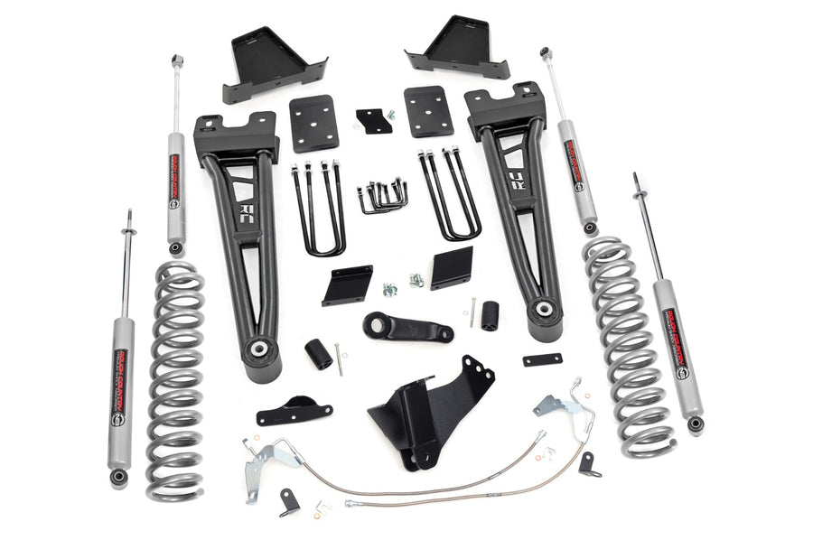 Rough Country - 6 Inch Lift Kit - Diesel - Radius Arm - OVLD - Ford F-250 Super Duty (15-16)