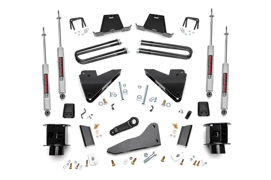 Rough Country - 5 Inch Lift Kit - Radius Arm Drop - SRW - Ram 3500 4WD (2013-2015)