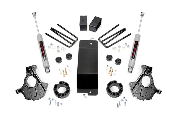 Rough Country - 3.5 Inch Lift Kit - Cast Steel LCA - Chevy/GMC 1500 (14-18 & Classic)