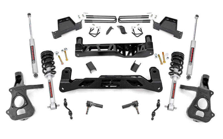Rough Country - 7 Inch Lift Kit - Cast Steel - N3 Struts - Chevy/GMC 1500 (14-18 & Classic)