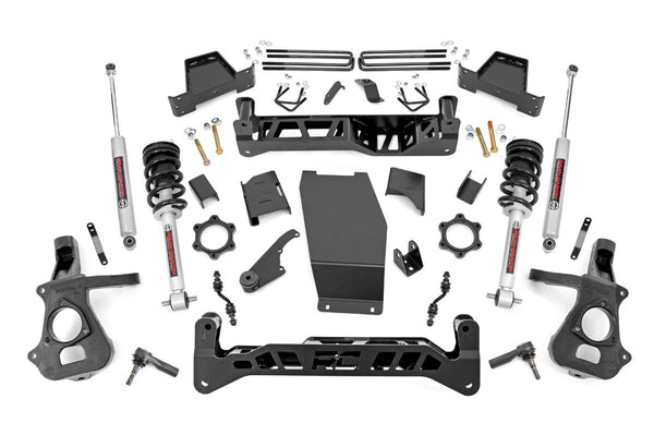 Rough Country - 7 Inch Lift Kit - Cast Steel - N3 Struts - Chevy/GMC 1500 (14-18 & Classic)