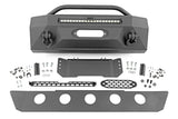 Rough Country - Front Bumper - Hybrid - 20 In. Blk DRL - Toyota 4Runner 2WD/4WD (2014-2024)