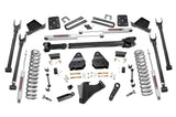 Rough Country - 6 Inch Lift Kit - Diesel - 4-Link - FR D/S - Ford F-250/F-350 Super Duty (17-22)