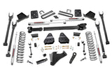 Rough Country - 6 Inch Lift Kit - 4-Link - OVLD - D/S - Ford F-250/F-350 Super Duty (17-22)