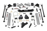 Rough Country - 6 Inch Lift Kit - 4-Link - OVLD - V2 - Ford F-250/F-350 Super Duty 4WD (17-22)