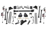 Rough Country - 6 Inch Lift Kit - Diesel - 4-Link - FR D/S -Vertex - Ford F-250/F-350 Super Duty (17-22)