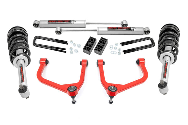Rough Country - 3.5 Inch Lift Kit - N3 Struts - GMC Sierra 1500 2WD/4WD (2019-2025 & Classic)
