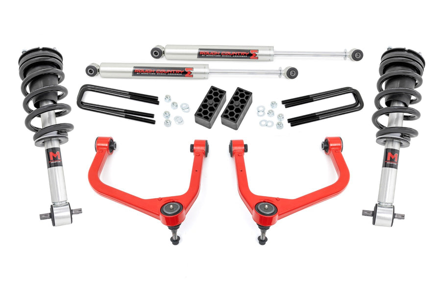 Rough Country - 3.5 Inch Lift Kit - M1 Struts/M1 - GMC Sierra 1500 2WD/4WD (2019-2025 & Classic)