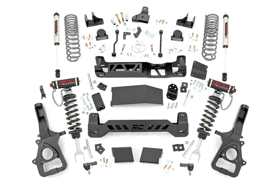 Rough Country - 6 Inch Lift Kit - 22XL - Vertex/V2 - Dual Rate Coils - Ram 1500 4WD (19-24)