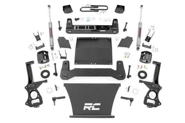 Rough Country - 6 Inch Lift Kit - Mono Leaf Rear - N3 - GMC Sierra 1500 2WD/4WD (2025)