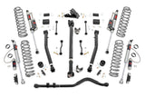 Rough Country - 3.5 Inch Lift Kit - Adj Lower - FR D/S - M1R - Jeep Wrangler Unlimited 4WD (18-23)