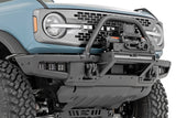 Rough Country - High Winch Mount - All Models - 12000S - 20 Inch Black Single Row LED - Ford Bronco (21-25)
