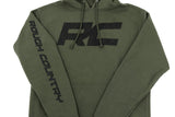 Rough Country - Rough Country Hoodie - RC Topographical Sleeve - Army Green - MD