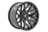 Rough Country - Rough Country 95 Series Wheel/Machined One-Piece/Gloss Black/20x10/8x170/-19mm