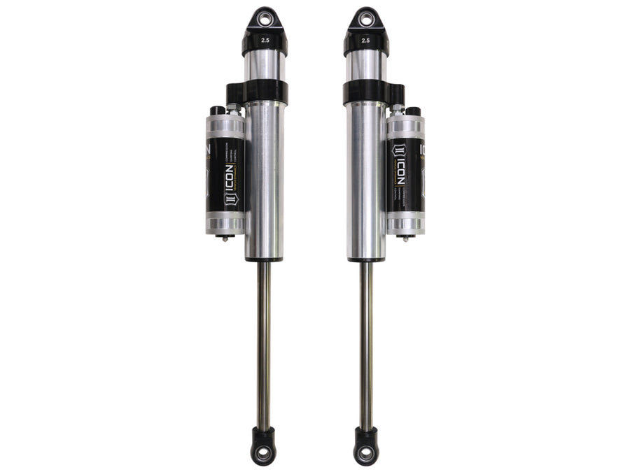 ICON 2003-2024 Toyota 4Runner/2005-2023 Toyota Tacoma/2007-2014 Toyota FJ Cruiser Front 2.5 VS Long Travel Piggyback Reservoir W/ CDCV Secondary Shocks Pair