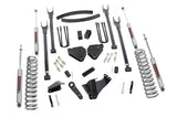 Rough Country - 6 Inch Lift Kit - Diesel - 4 Link - No OVLDS - Ford F-250/F-350 Super Duty (05-07)