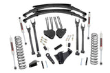 Rough Country - 6 Inch Lift Kit - Gas - 4 Link - M1 - Leaf Springs - Ford F-250/F-350 Super Duty (05-07)