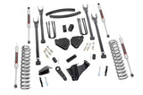 Rough Country - 6 Inch Lift Kit - Diesel - 4 Link - M1 - Ford F-250/F-350 Super Duty (05-07)