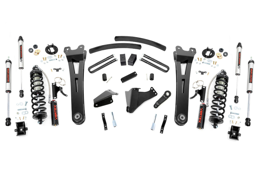 Rough Country - 6 Inch Lift Kit - Diesel - Radius Arm - C/O V2 - Ford F-250/F-350 Super Duty (05-07)