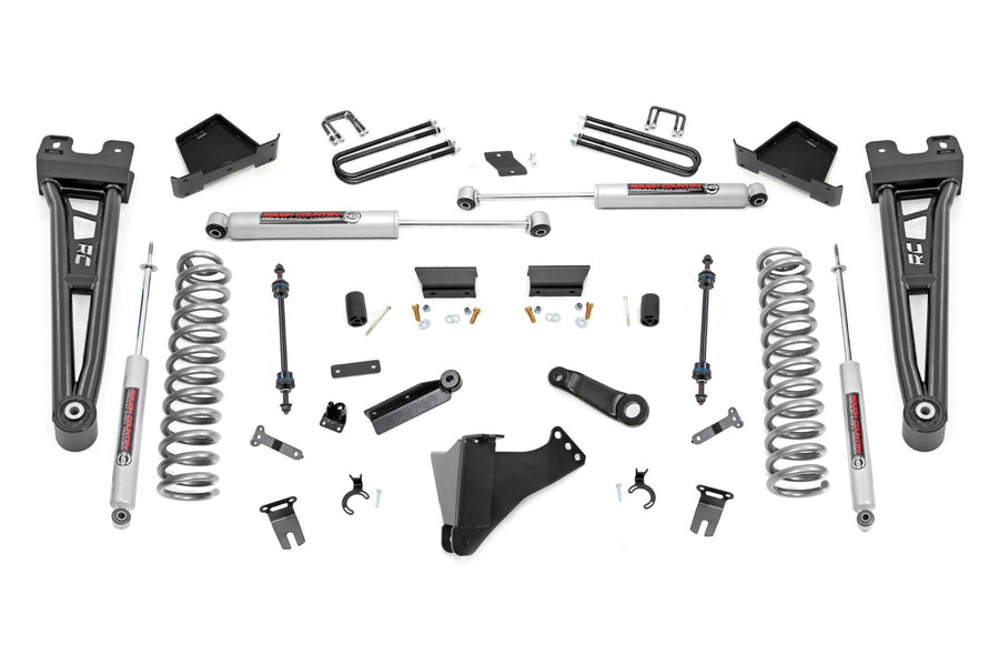 Rough Country - 4.5 Inch Lift Kit - Radius Arm - Diesel - Ford F-250/F-350 Super Duty (23-25)