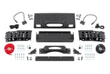 Rough Country - Hidden Winch Mount - Yellow SAE - Fog - Toyota Land Cruiser 4WD (2024-2025)