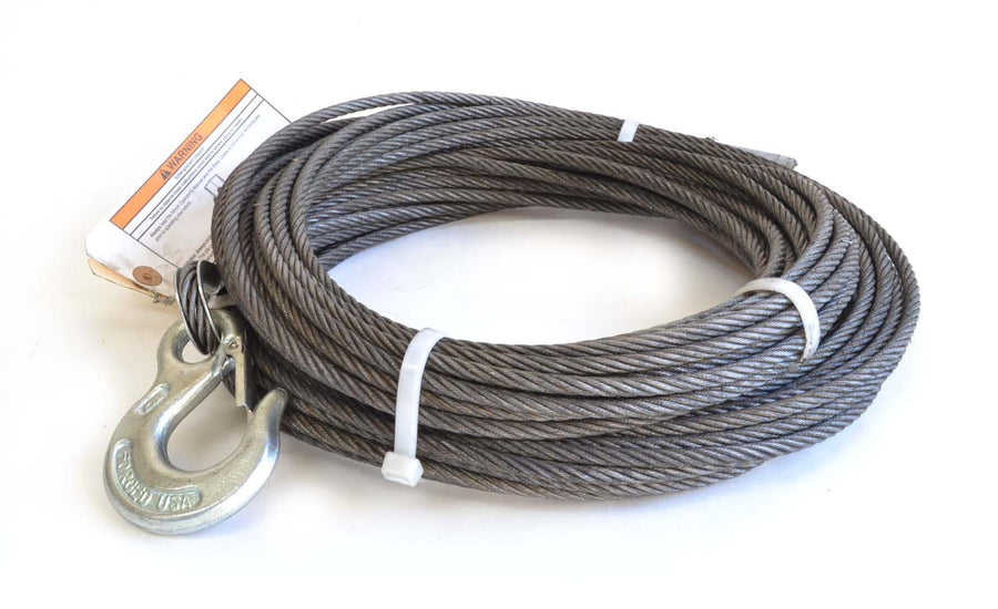 Wire Rope Assembly  1/4 In X 100 Ft  Galvanized