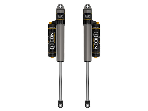ICON 1999-2025 Ford F-250/F-350/F-450 Super Duty 0-3” Lift Rear V.S. 2.5 Aluminum Series Shocks Piggyback Reservoir W/ CDCV Pair