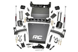 Rough Country - 5 Inch Lift Kit - Bracket - Chevy Silverado & GMC Sierra 1500 4WD (2014-2018 & Classic)