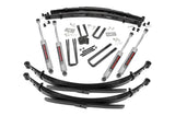Rough Country - 4 Inch Lift Kit - Rear Springs - Dodge W200 Truck/W300 Truck 4WD (1978-1980)