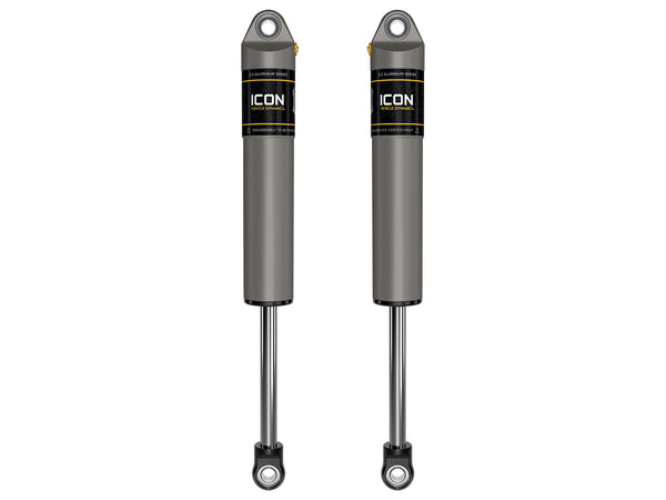 ICON 1999-2025 Ford F-250/F-350/F-450 Super Duty 0-3” Lift Rear V.S. 2.5 Aluminum Series Shocks Internal Reservoir Pair