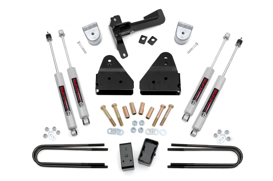 Rough Country - 3 Inch Lift Kit - FR Spacer - Ford F-250/F-350 Super Duty 4WD (2005-2007)