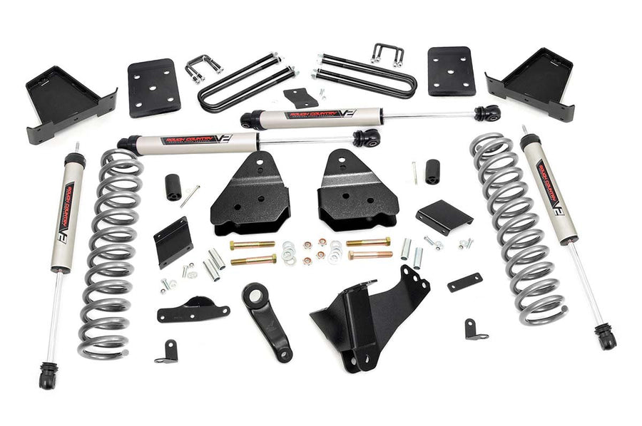 Rough Country - 4.5 Inch Lift Kit - No OVLD - V2 - Ford F-250 Super Duty 4WD (2015-2016)