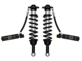 ICON 2025 Toyota 4Runner 2WD 1.25-3" Lift Front 2.5 Series Coilover Kit Remote Reservoir W/ CDEV