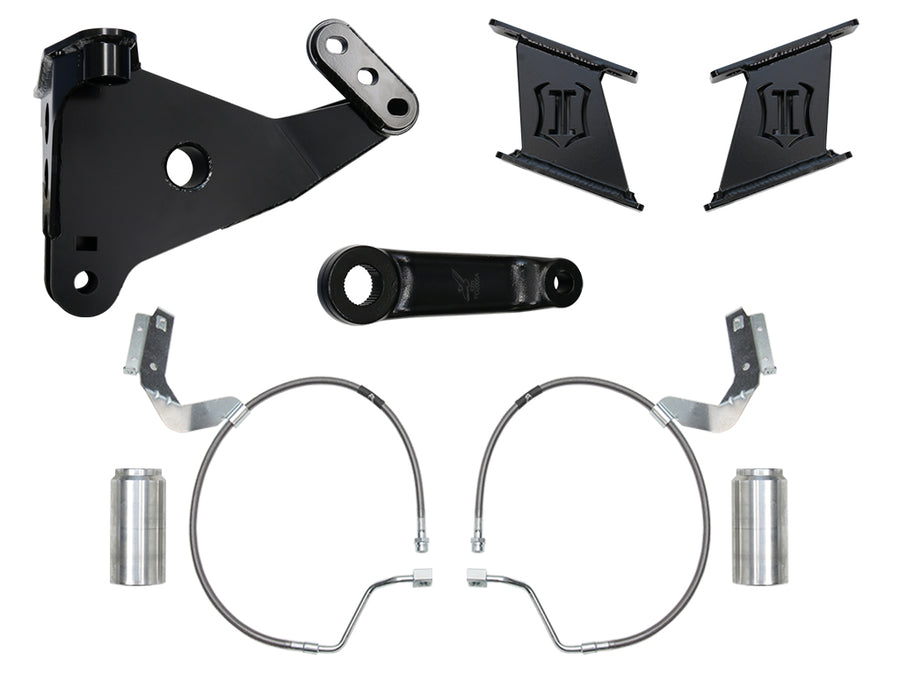 ICON 2017-2022 Ford F-250/F-350 Super Duty 4WD Front 7" Lift Box Kit