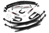 Rough Country - 4 Inch Lift Kit - 52 Inch Rear Springs - Chevy/GMC C10/K10 Truck & SUV/K5 Blazer (73-76)